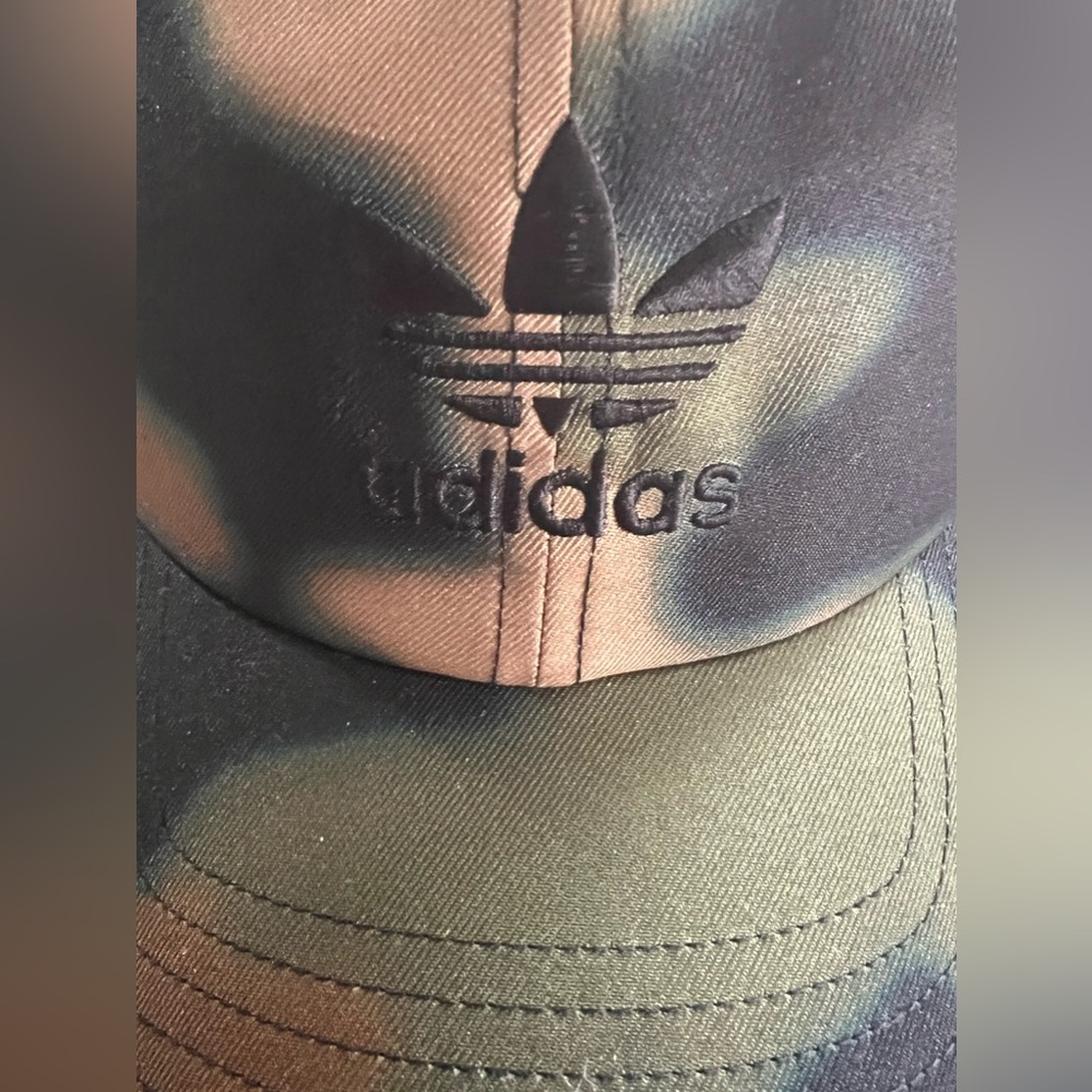 Adidas RELAXED BLUR CAMO STRAP-BACK HAT - Picture 9 of 9